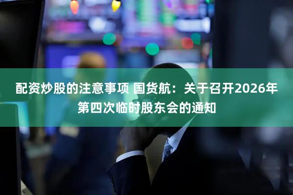配资炒股的注意事项 国货航：关于召开2026年第四次临时股东会的通知